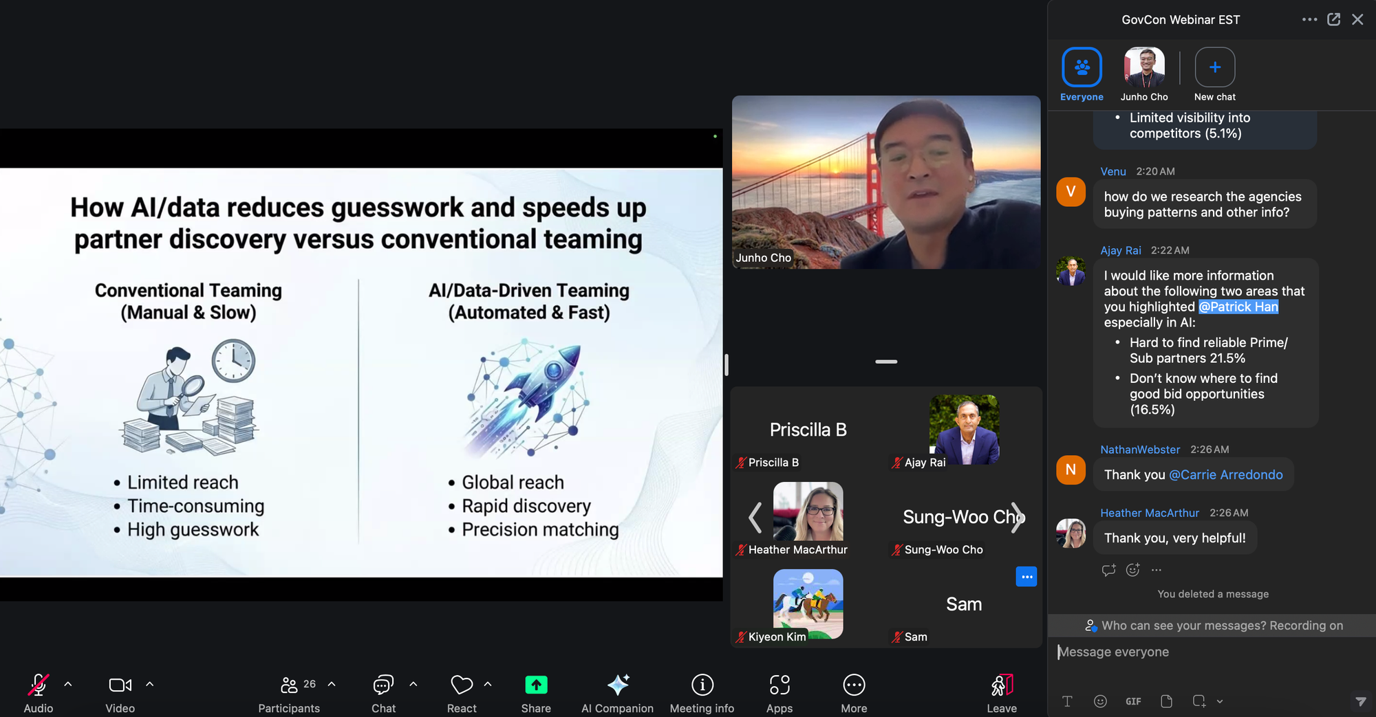 [Webinar Recap] Cracking the Code: Mastering GovCon & AI Teaming Strategies