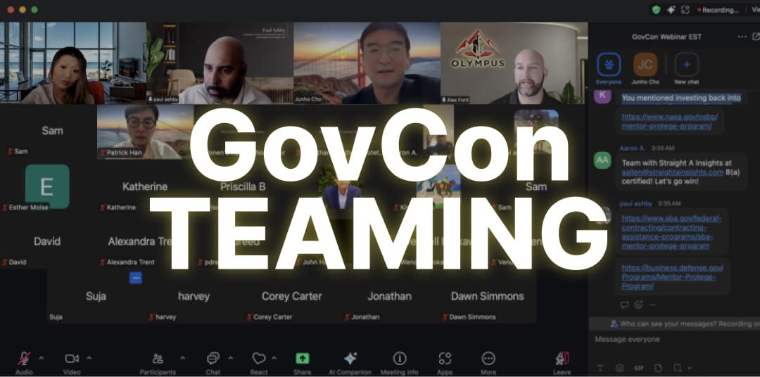 [Webinar Recap] Cracking the Code: Mastering GovCon & AI Teaming Strategies